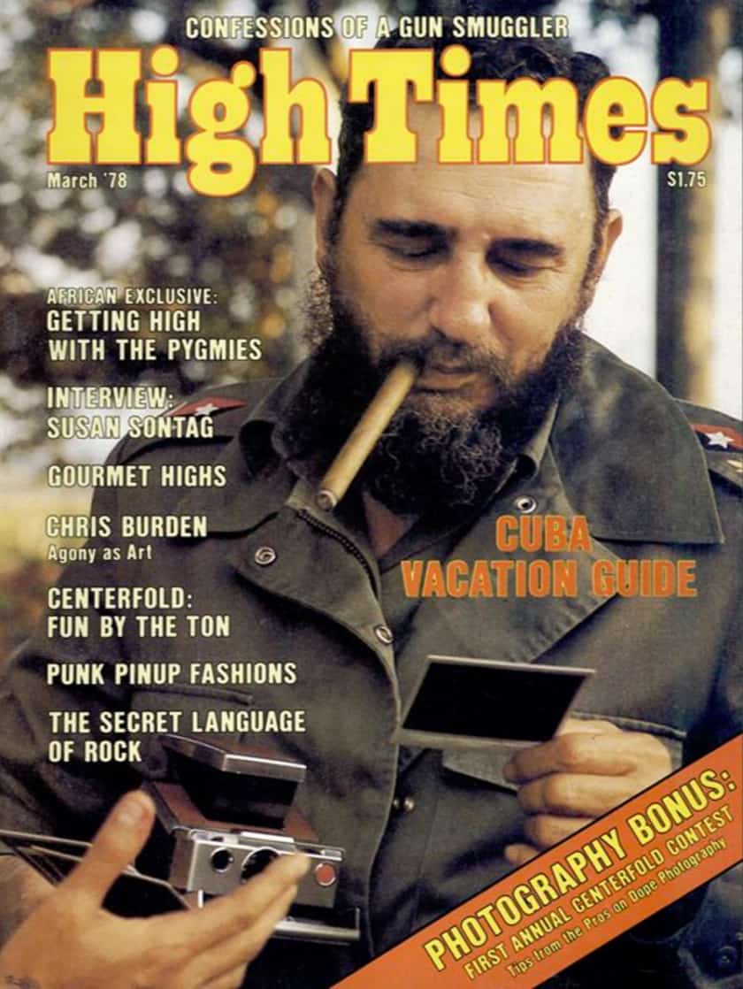 High History 500 Covers of HIGH TIMES Magazine Columbia Norml