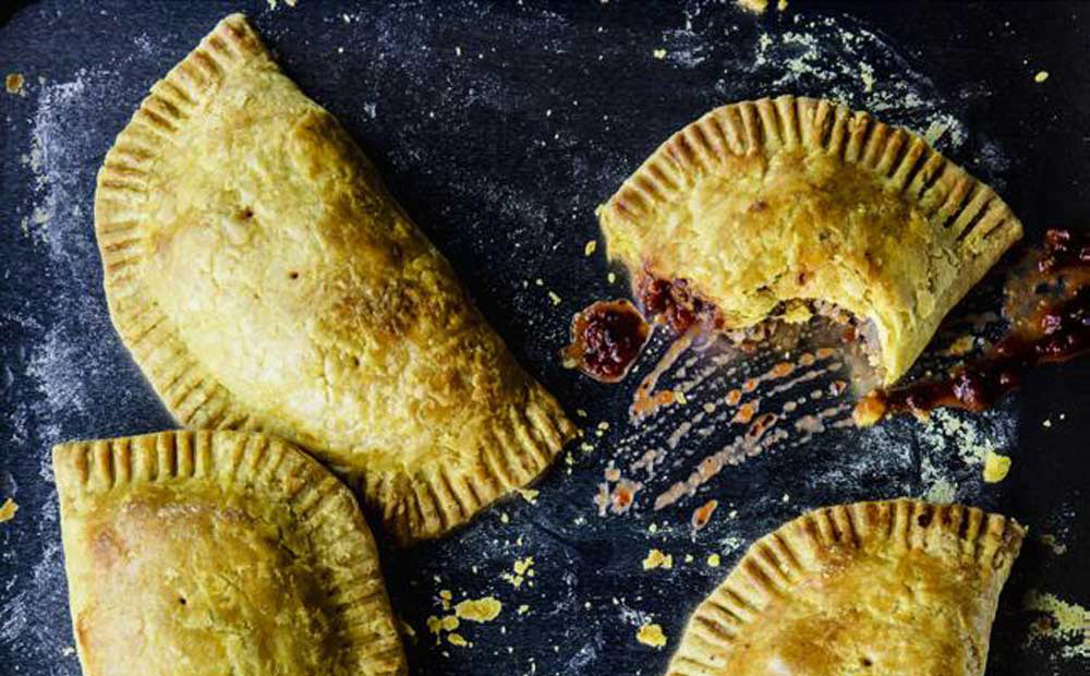 weed recipe: Spicy Jamaican Patties, Cedella Marley cookbook