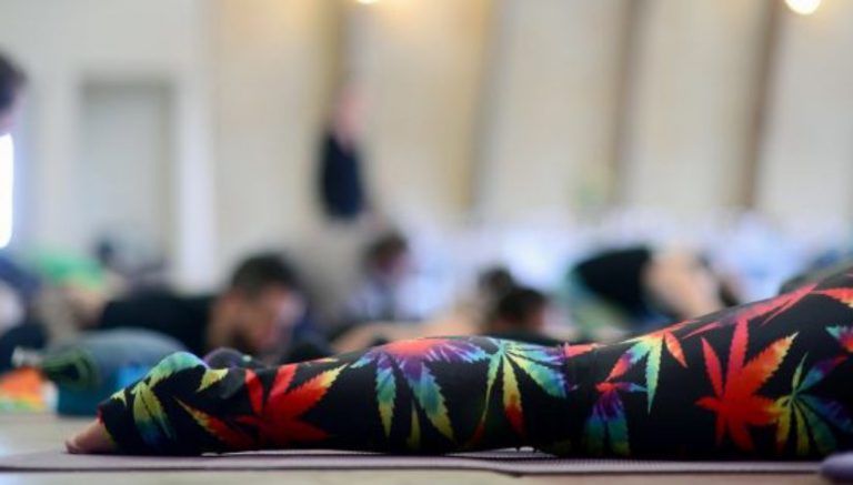 The Cannabist Show: She practices and teaches cannabis-infused asanas