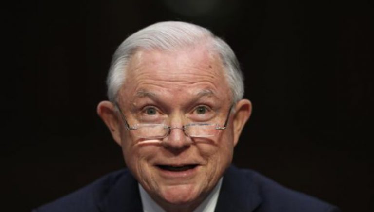 Sessions, in unearthed video, mocks intern who questions his stance on marijuana