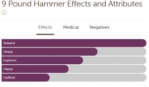 420 Marijuana Reviews: Nine Pound Hammer