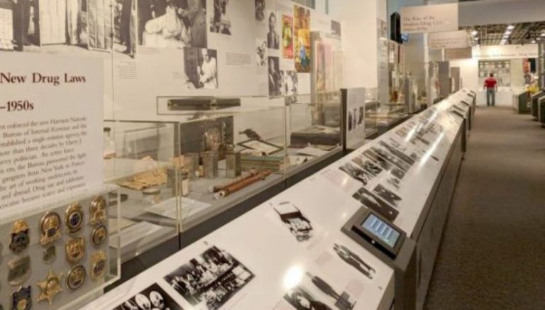 You might feel paranoid visiting the Drug Enforcement Administration museum