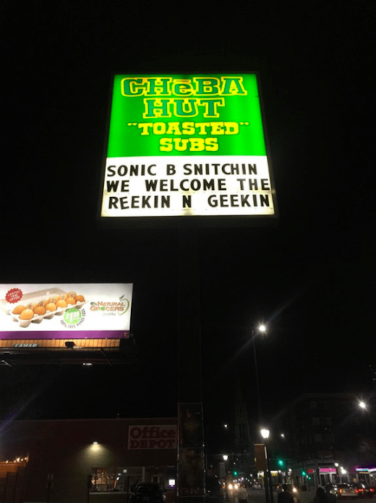 Denver’s Cheba Hut Claps Back At Sonic’s Weed Intolerance