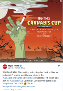 ‘Spooktacular’ Cannabis Cup trending marijuana news, marijuana legalization, california marijuana