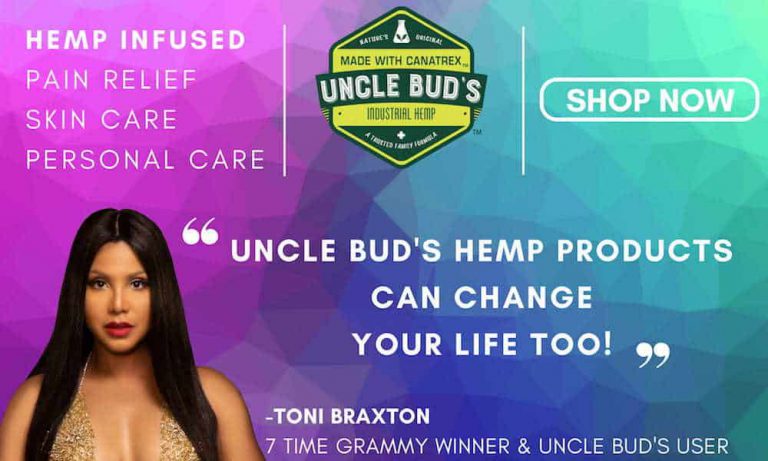 22-Year-Old teams up with Toni Braxton & launches HEMP brand in Big Box Retailers